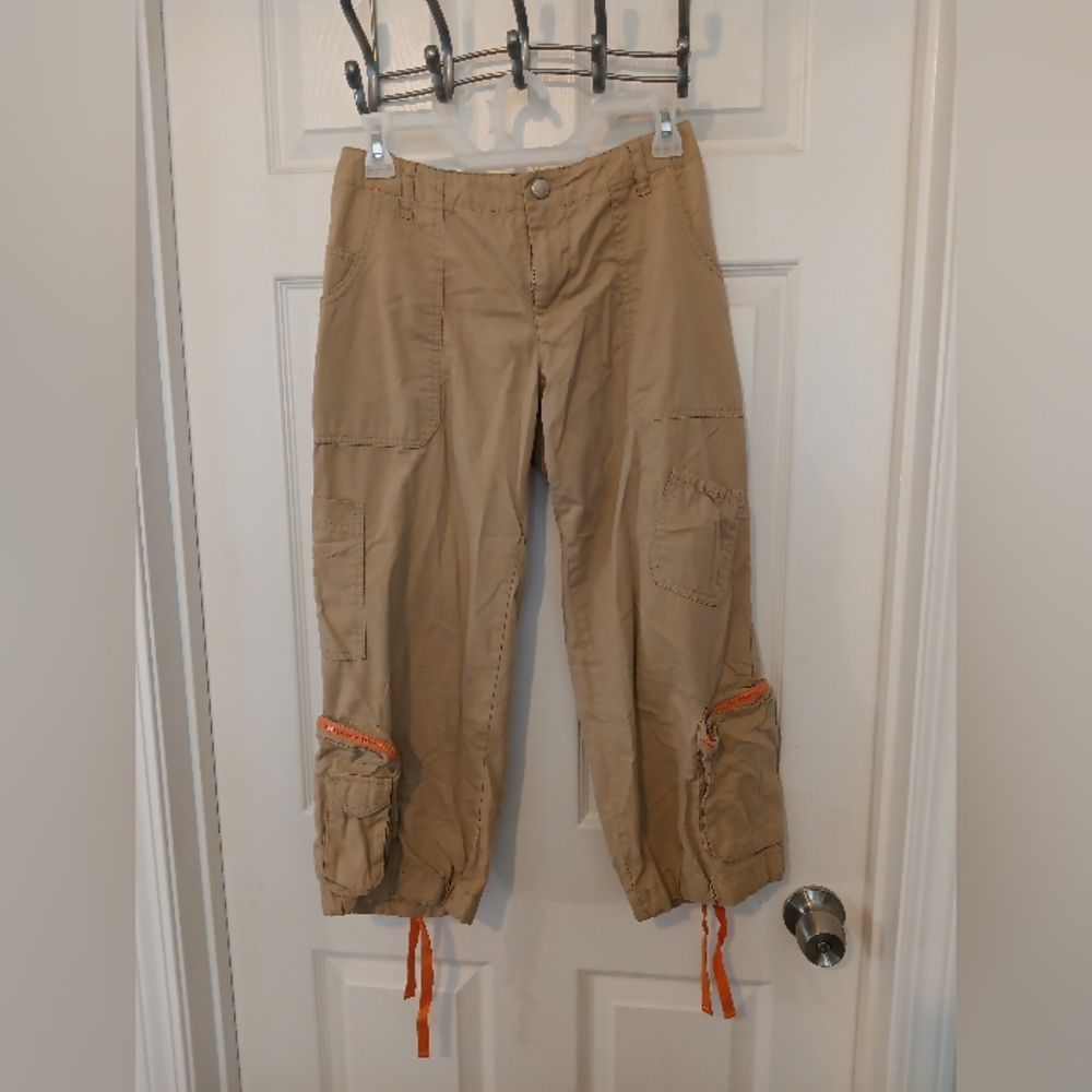 Girls cargo capris